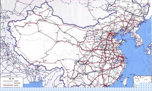 中国铁路中长期规划高清放大图(我国中长期铁路规划)_https://www.dbjyqcj.com_郑商所_第1张
