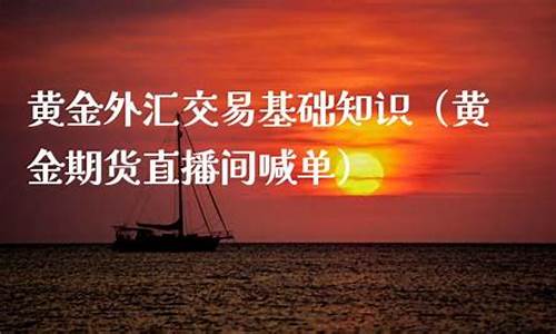 外汇基础知识直播间(外汇知识入门之基础)_https://www.dbjyqcj.com_中金所_第1张