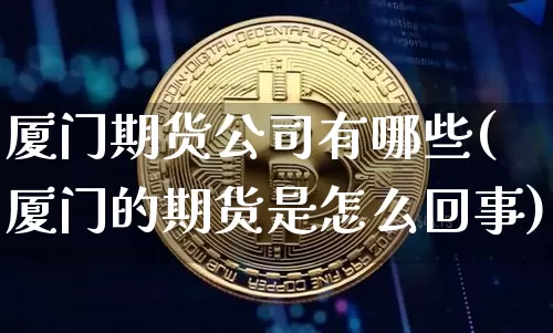 厦门期货公司有哪些(厦门的期货是怎么回事)_https://www.dbjyqcj.com_中金所_第1张