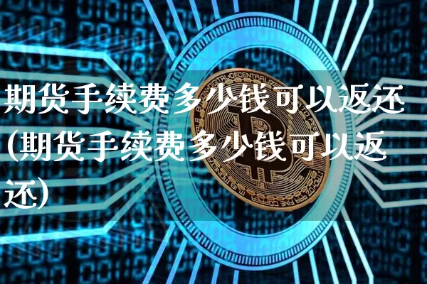 期货手续费多少钱可以返还(期货手续费多少钱可以返还)_https://www.dbjyqcj.com_上期所_第1张
