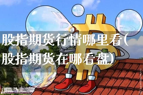 股指期货行情哪里看(股指期货在哪看盘)_https://www.dbjyqcj.com_大商所_第1张