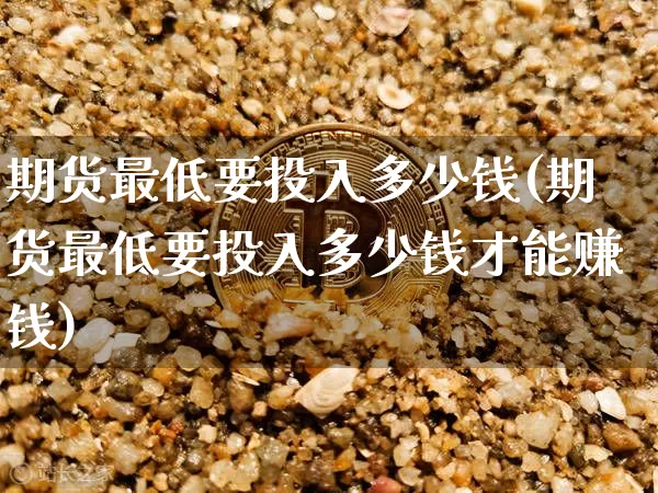 期货最低要投入多少钱(期货最低要投入多少钱才能赚钱)_https://www.dbjyqcj.com_大商所_第1张