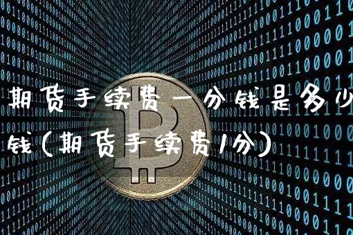 期货手续费一分钱是多少钱(期货手续费1分)_https://www.dbjyqcj.com_上期能源_第1张