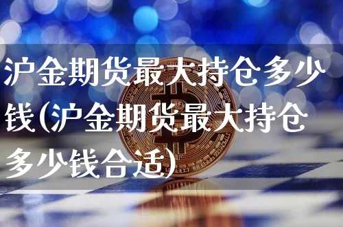 沪金期货最大持仓多少钱(沪金期货最大持仓多少钱合适)_https://www.dbjyqcj.com_大商所_第1张